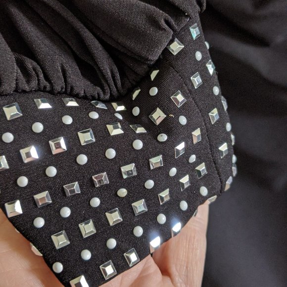 Jessica Howard Little Black Dress-Size 10P - Picture 5 of 8